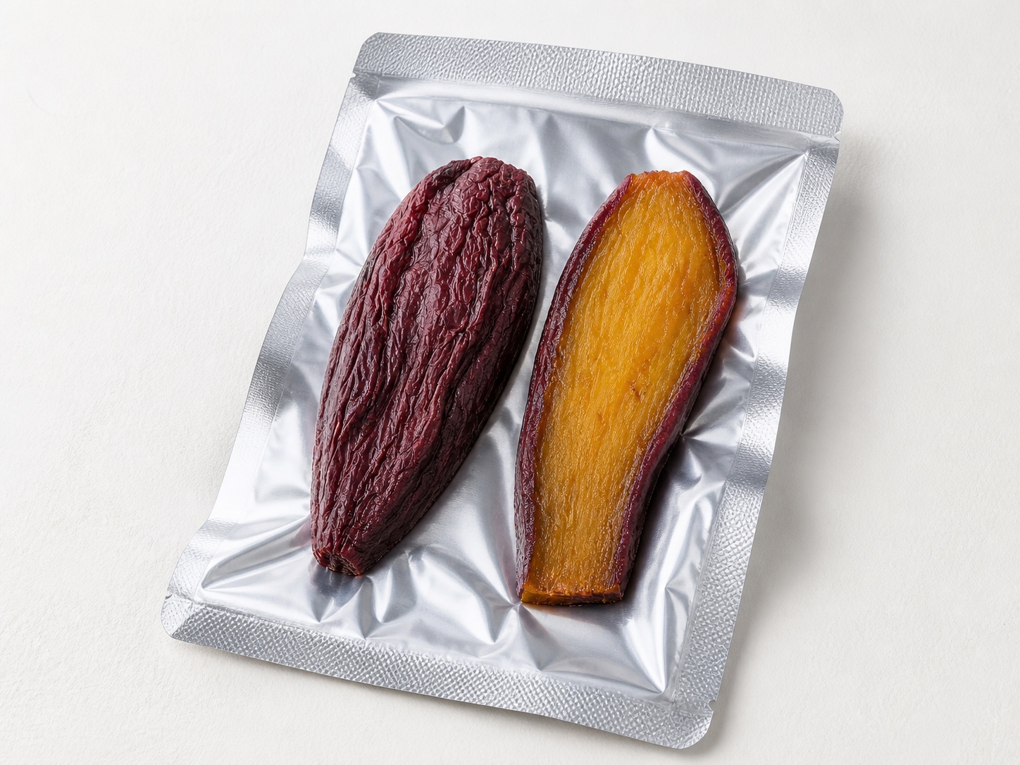 Skin-on Hongyao dried sweet potato with nitrogen-flushed packaging
